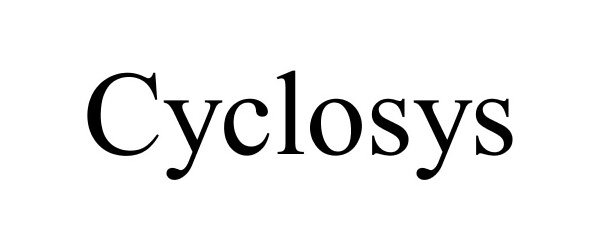 Trademark Logo CYCLOSYS