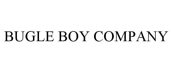 Trademark Logo BUGLE BOY COMPANY