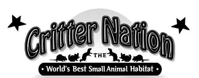 Trademark Logo CRITTER NATION THE WORLD'S BEST SMALL ANIMAL HABITAT
