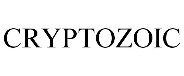  CRYPTOZOIC