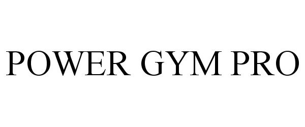  POWER GYM PRO