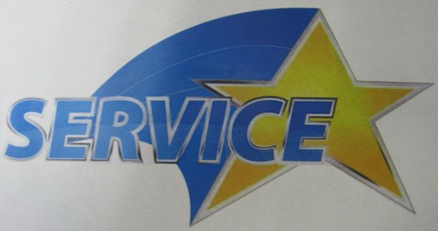 Trademark Logo SERVICE