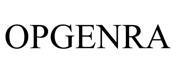 Trademark Logo OPGENRA
