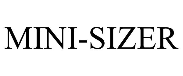 Trademark Logo MINI-SIZER