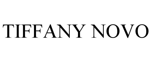 Trademark Logo TIFFANY NOVO