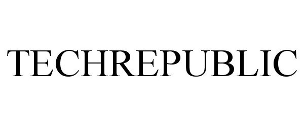Trademark Logo TECHREPUBLIC