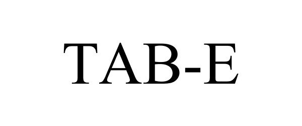 Trademark Logo TAB-E
