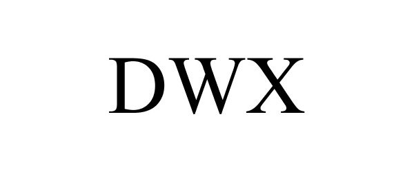 Trademark Logo DWX