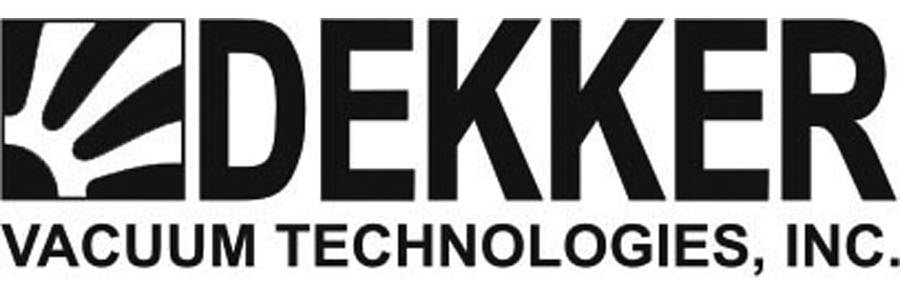 Trademark Logo DEKKER VACUUM TECHNOLOGIES, INC.