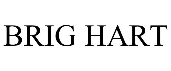 Trademark Logo BRIG HART