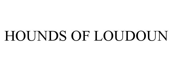  HOUNDS OF LOUDOUN