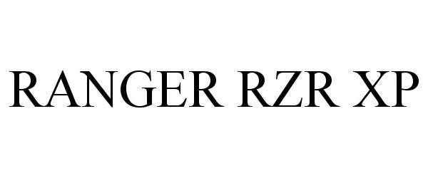  RANGER RZR XP