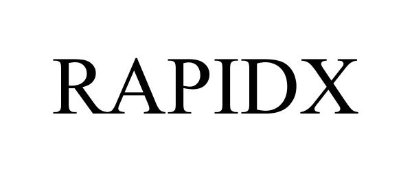 Trademark Logo RAPIDX