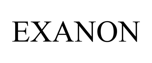 Trademark Logo EXANON