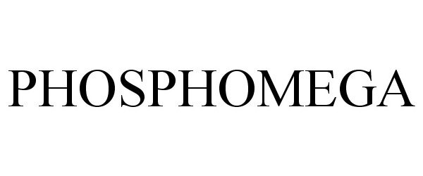 Trademark Logo PHOSPHOMEGA