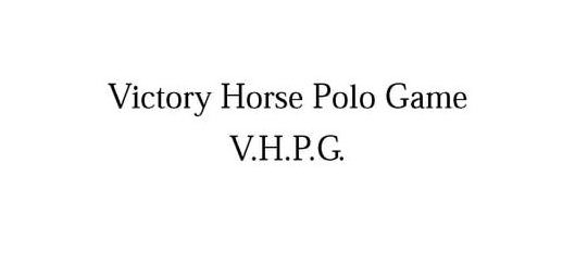 Trademark Logo VICTORY HORSE POLO GAME V.H.P.G.