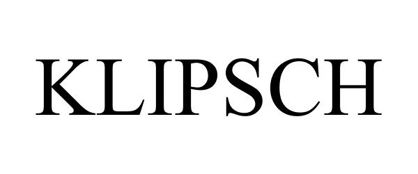 Trademark Logo KLIPSCH