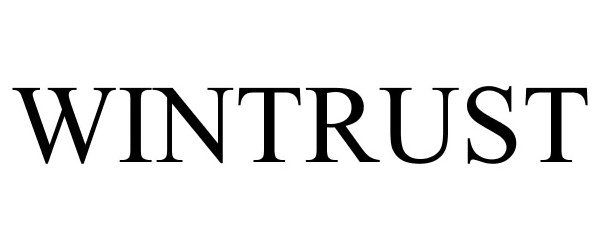Trademark Logo WINTRUST