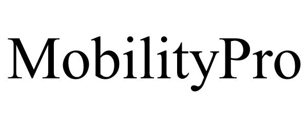 Trademark Logo MOBILITYPRO