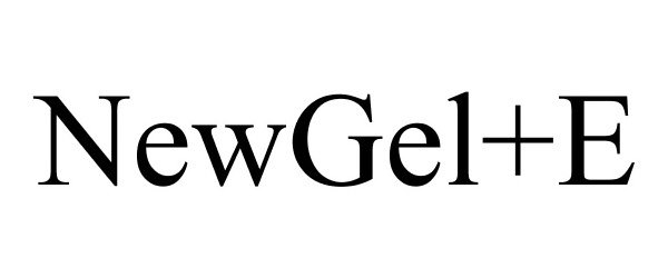 Trademark Logo NEWGEL+E