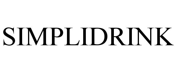 Trademark Logo SIMPLIDRINK