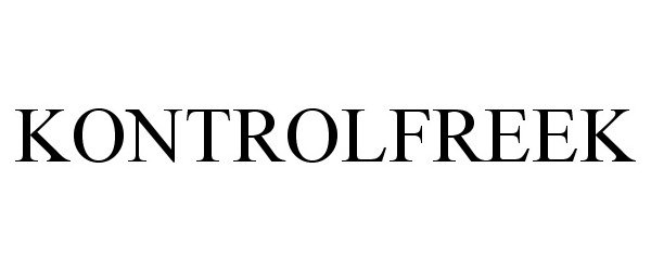 Trademark Logo KONTROLFREEK