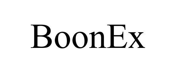 Trademark Logo BOONEX