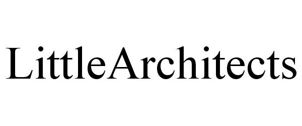 Trademark Logo LITTLEARCHITECTS