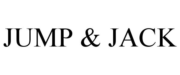  JUMP &amp; JACK