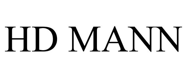 Trademark Logo HD MANN