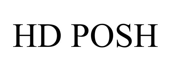 Trademark Logo HD POSH