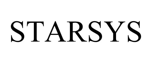 Trademark Logo STARSYS