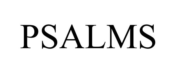 Trademark Logo PSALMS