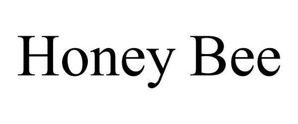 Trademark Logo HONEY BEE