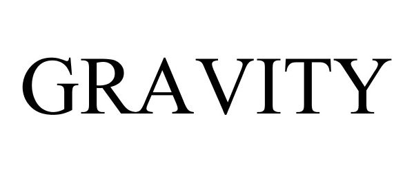 Trademark Logo GRAVITY