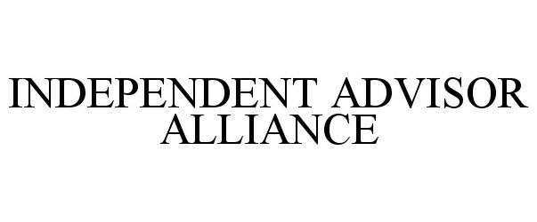 Trademark Logo INDEPENDENT ADVISOR ALLIANCE