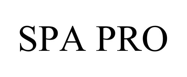 Trademark Logo SPA PRO