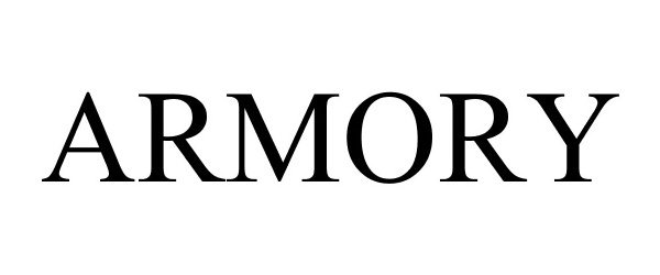 Trademark Logo ARMORY