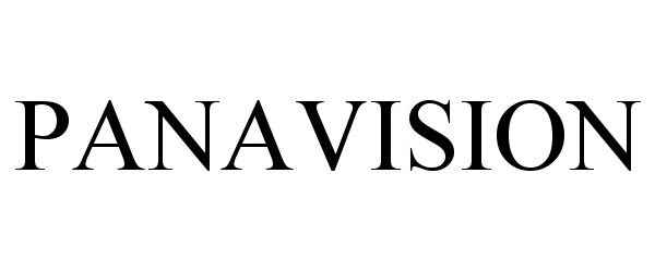 Trademark Logo PANAVISION