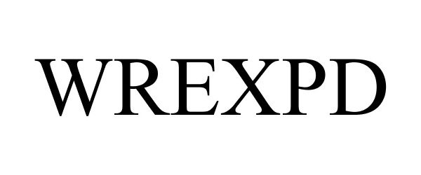 Trademark Logo WREXPD