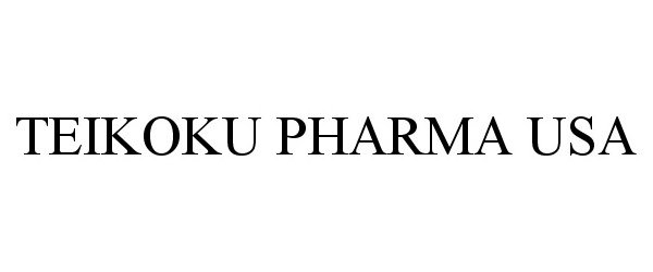  TEIKOKU PHARMA USA