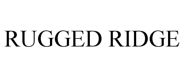 Trademark Logo RUGGED RIDGE