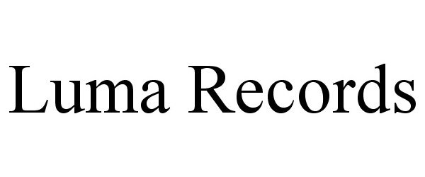  LUMA RECORDS