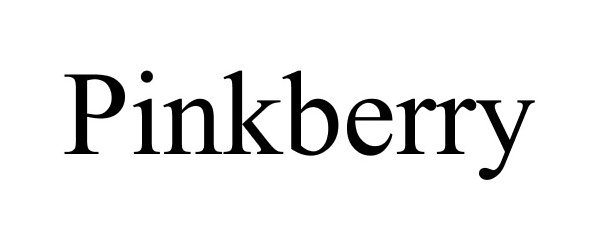 Trademark Logo PINKBERRY