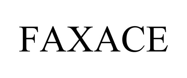 Trademark Logo FAXACE