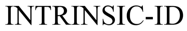 Trademark Logo INTRINSIC ID