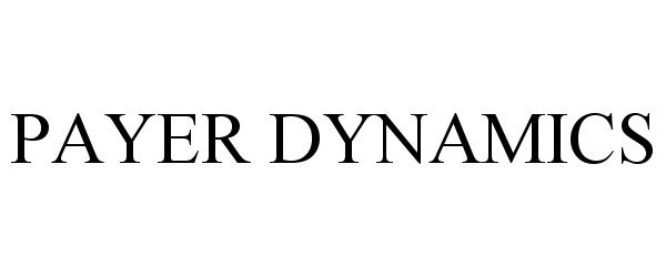  PAYER DYNAMICS