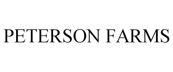 Trademark Logo PETERSON FARMS