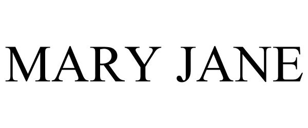 Trademark Logo MARY JANE