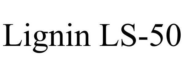 Trademark Logo LIGNIN LS-50
